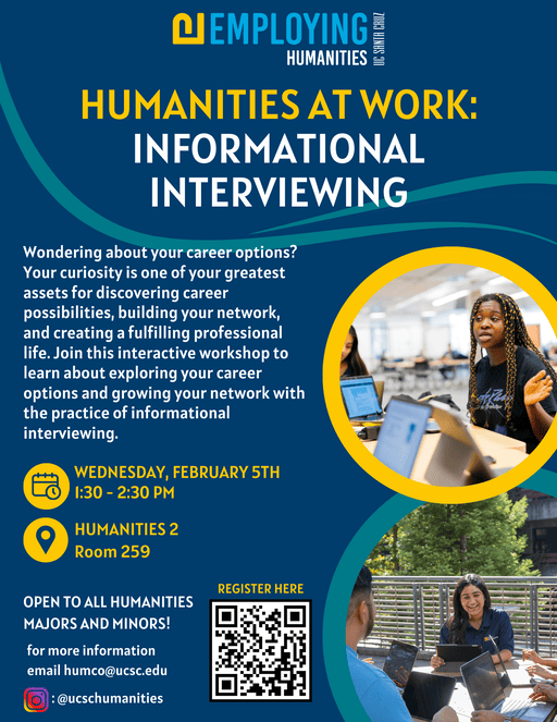 Humanities at Work: Informational Interviewing pdf