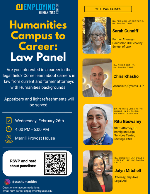 Humanities Campus to Career: Law Panel pdf