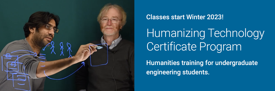 humanizing technology certificate program